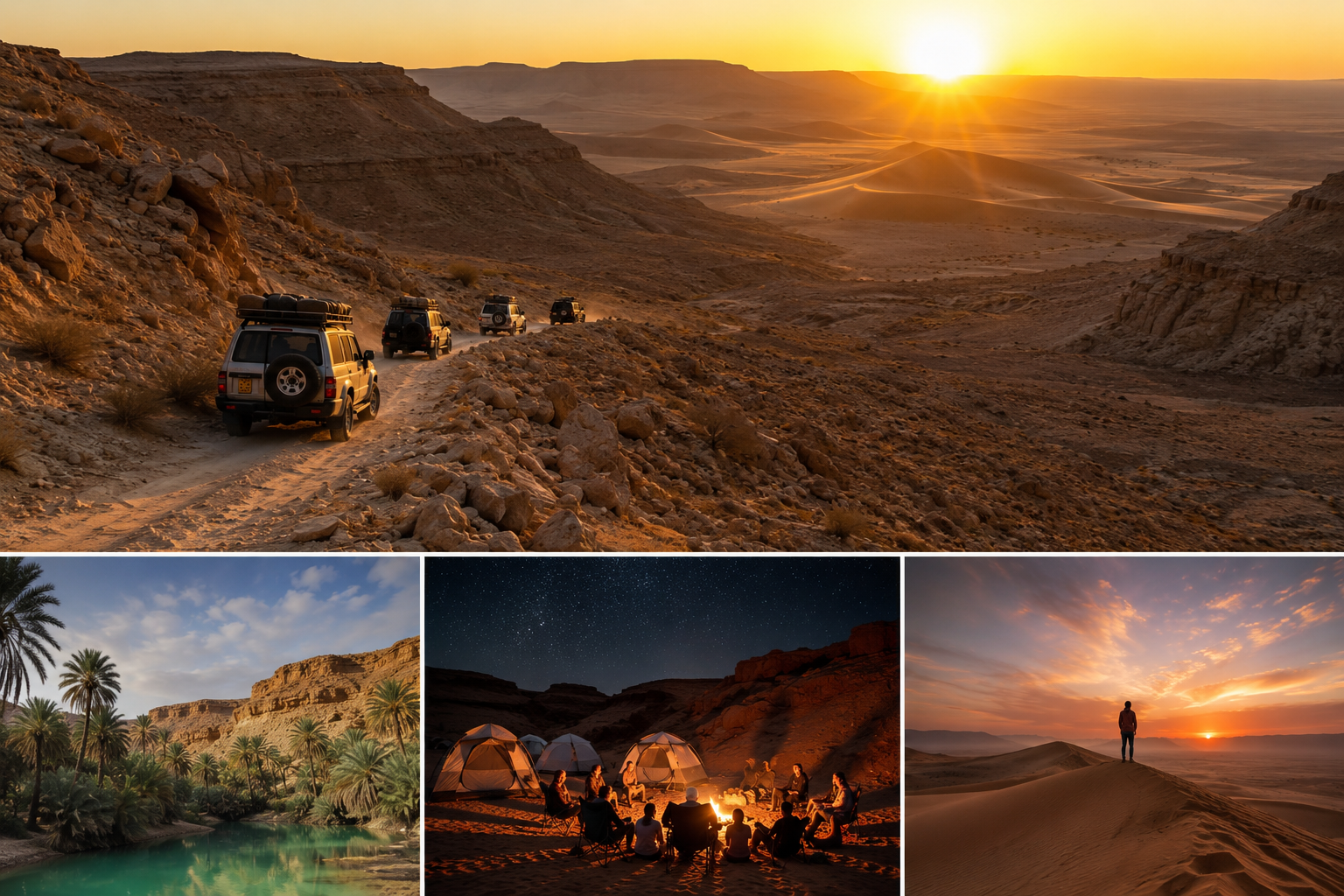 Excursion Sahara Ksar Ghilane 2 Jours et 1 nuit
